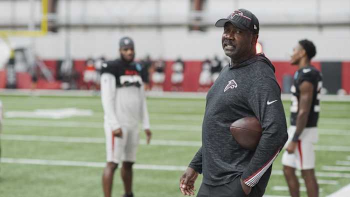 Atlanta Falcons assistant coach Jerry Gray.